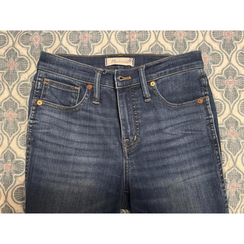 Madewell 10” High-Rise Skinny Jeans Women’s 25P Petite Blue Denim